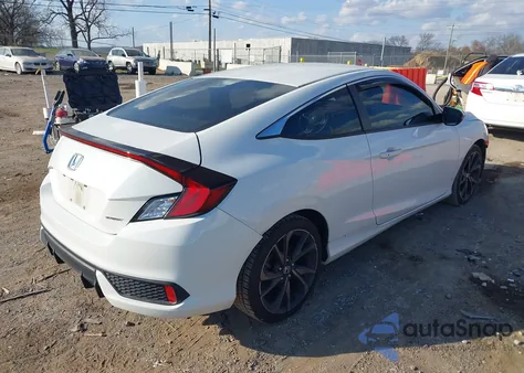 2019 Honda Civic Sport from USA, damaged, VIN 2HGFC4B8XKH307574